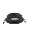 Luces Exclusivas BENIDORM Wpuszczana Wychylna 1xGU10 LED czarny LE61400