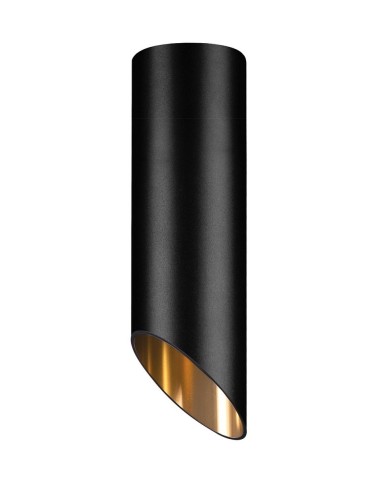 Luces Exclusivas CEBALLOS Natynkowa 1xGU10 LED czarny mat LE61442