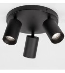 Lampy sufitowe reflektory - Luces Exclusivas CLORINDA Sufitowa 3xGU10 LED czarny LE61465 - produkt 1