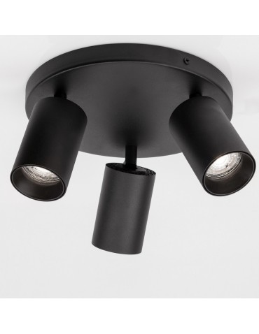 Luces Exclusivas CLORINDA Sufitowa 3xGU10 LED czarny LE61465