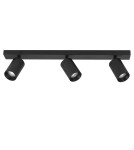 Lampy sufitowe reflektory - Luces Exclusivas CLORINDA Sufitowa 3xGU10 LED czarny LE61469 - product 1