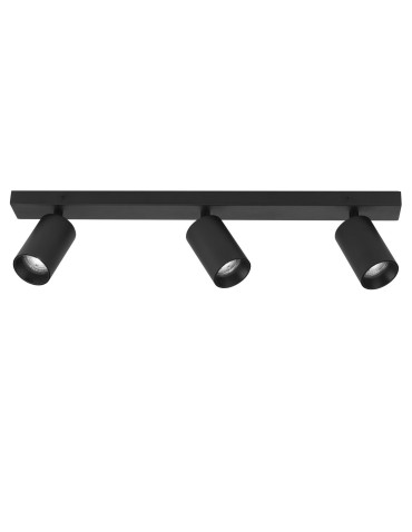 Luces Exclusivas CLORINDA Sufitowa 3xGU10 LED czarny LE61469