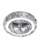 Lampy podtynkowe dekoracyjne - Azzardo ESTER 1 CHROME 1xGU10 Wpuszczana Chrom AZ1449 - product 1