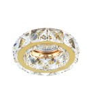Lampy podtynkowe dekoracyjne - Azzardo ESTER 1 GOLD 1xGU10 Wpuszczana Złoty AZ1450 - product 1