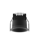 Lampy zewnętrzne podtynkowe - Luces Exclusivas MALLORCA Zewnętrzna Sufitowa LED 12W 720lm 3000K czarny IP65 LE61576 - product 1