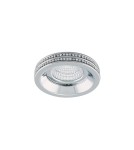 Lampy podtynkowe dekoracyjne - Azzardo EVA ROUND CHROME 1xGU10 Wpuszczana Chrom AZ1458 - product 1