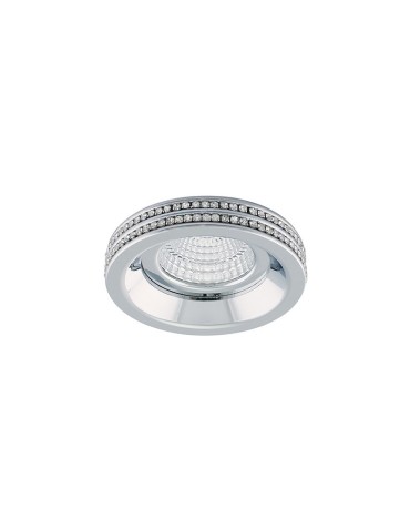 Azzardo EVA ROUND CHROME 1xGU10 Wpuszczana Chrom AZ1458