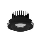 Lampy zewnętrzne podtynkowe - Luces Exclusivas MALLORCA Zewnętrzna Sufitowa LED 12W 720lm 3000K czarny IP65 LE61579 - product 1