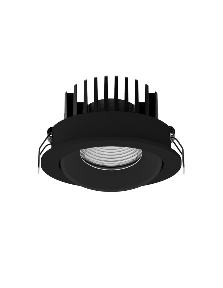 Lampy zewnętrzne podtynkowe - Luces Exclusivas MALLORCA Zewnętrzna Sufitowa LED 12W 720lm 3000K czarny IP65 LE61579 - produkt kolory-swiatla.pl 1