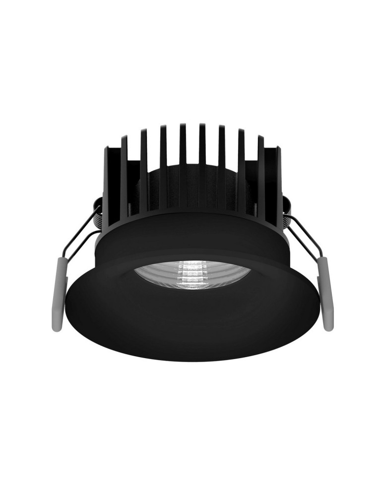 Lampy zewnętrzne podtynkowe - Luces Exclusivas MALLORCA Zewnętrzna Sufitowa LED 12W 720lm 3000K czarny IP65 LE61581 - produkt kolory-swiatla.pl 1