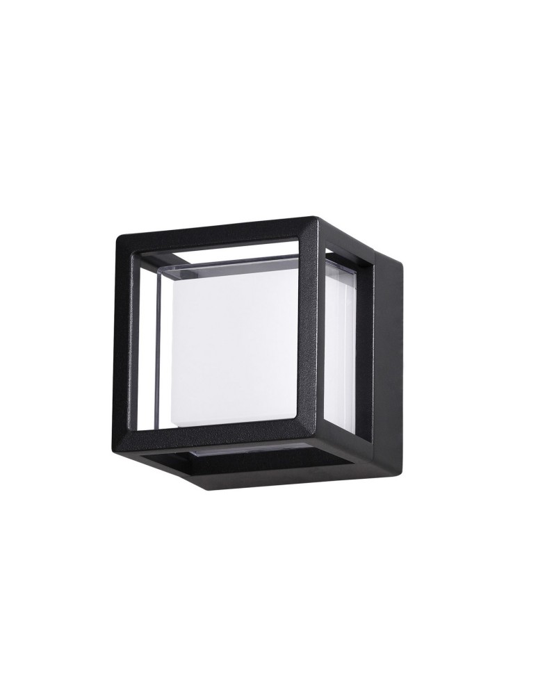 Kinkiety zewnętrzne - Luces Exclusivas MEDELLIN Zewnętrzna Ścienna LED 6W 420lm 3000K czarny IP54 LE71322 - produkt kolory-swiatla.pl 1