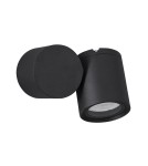 Kinkiety zewnętrzne - Luces Exclusivas MEJORADA Zewnętrzna Ścienna 1xGU10 LED czarny IP54 LE71324 - produkt 1
