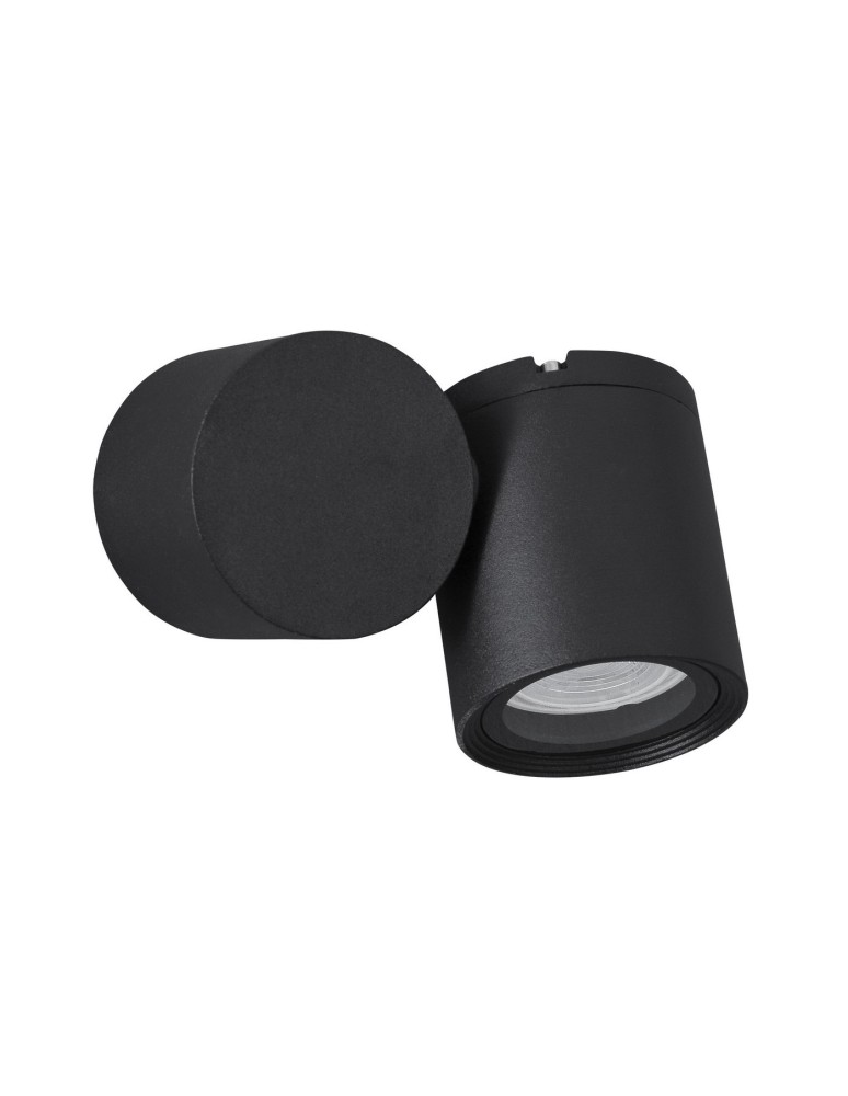 Kinkiety zewnętrzne - Luces Exclusivas MEJORADA Zewnętrzna Ścienna 1xGU10 LED czarny IP54 LE71324 - produkt kolory-swiatla.pl 1