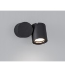 Kinkiety zewnętrzne - Luces Exclusivas MEJORADA Zewnętrzna Ścienna 1xGU10 LED czarny IP54 LE71324 - produkt 2