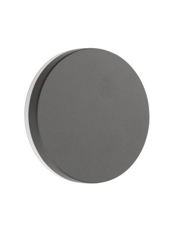 Luces Exclusivas MONTERIA Zewnętrzna Ścienna LED 10W 485lm 3000K szary IP54 LE71327