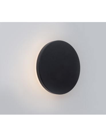 Luces Exclusivas MONTERIA Zewnętrzna Ścienna LED 10W 485lm 3000K czarny IP54 LE71329