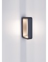 Luces Exclusivas CANUELAS Zewnętrzna Ścienna LED 2x6W 960lm 3000K szary IP54 LE71332