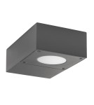 Kinkiety zewnętrzne - Luces Exclusivas MOSQUERA Zewnętrzna Ścienna LED 6Watt 300lm 3000K szary IP54 LE71339 - product 1