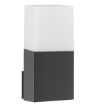 Kinkiety zewnętrzne - Luces Exclusivas PAMPLONA Zewnętrzna Ścienna 1xE27 LED szary/biały IP54 LE71347 - product 1