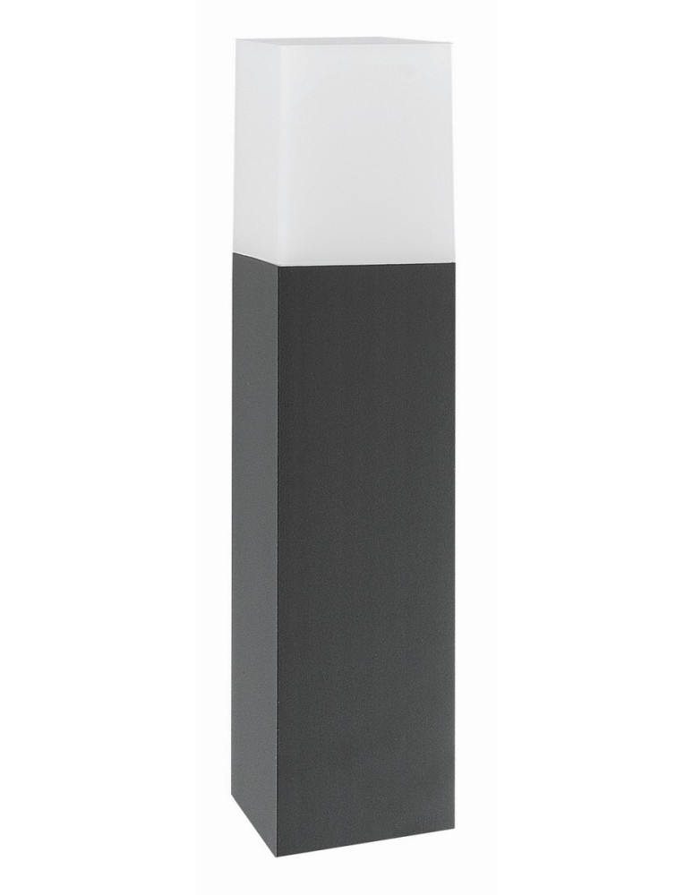 Lampy ogrodowe stojące - Luces Exclusivas PAMPLONA Zewnętrzna Stojąca 1xE27 LED szary/biały IP54 LE71349 - produkt kolory-swiatla.pl 1
