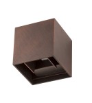 Kinkiety zewnętrzne - Luces Exclusivas QUIJORNA Zewnętrzna Ścienna LED 2x3W 510lm 3000K antyczny brąz IP54 LE71358 - product 1