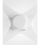 Kinkiety zewnętrzne - Luces Exclusivas QUILLOTA Zewnętrzna Ścienna LED 4x1W 265lm 3000K biały IP54 LE71362 - product 1
