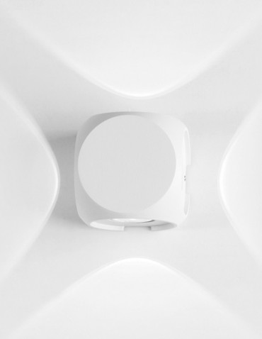 Luces Exclusivas QUILLOTA Zewnętrzna Ścienna LED 4x1W 265lm 3000K biały IP54 LE71362
