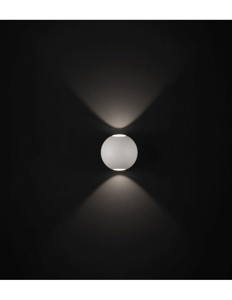 Kinkiety zewnętrzne - Luces Exclusivas QUIJORNA Zewnętrzna Ścienna LED 2x5W 560lm 3000K biały IP54 LE71365 - produkt kolory-swiatla.pl 2