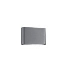 Kinkiety zewnętrzne - Luces Exclusivas MADRYN Zewnętrzna Ścienna LED 2x5W 800lm 3000K szary IP54 LE71372 - product 1
