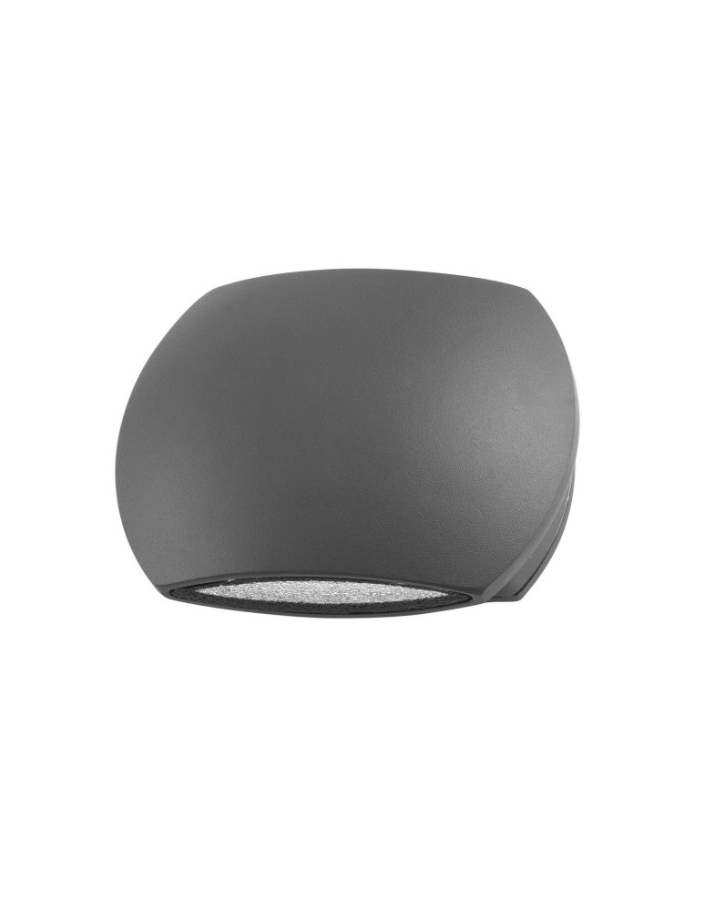 Kinkiety zewnętrzne - Luces Exclusivas QUIJORNA Zewnętrzna Ścienna LED 2x3W 510lm 3000K szary IP54 LE71374 - produkt kolory-swiatla.pl 1