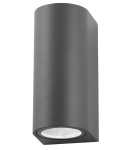 Kinkiety zewnętrzne - Luces Exclusivas RANCAGUA Zewnętrzna Ścienna 2xGU10 LED szary IP54 LE71378 - produkt 1