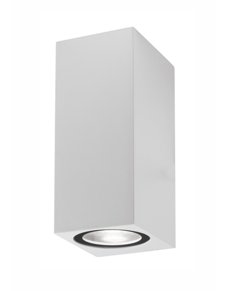 Kinkiety zewnętrzne - Luces Exclusivas RANCAGUA Zewnętrzna Ścienna 2xGU10 LED biały IP54 LE71384 - produkt kolory-swiatla.pl 1