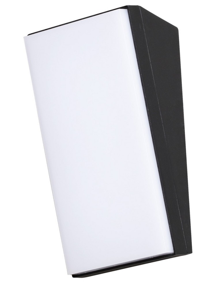 Kinkiety zewnętrzne - Luces Exclusivas RIONEGRO Zewnętrzna Ścienna LED 12W 1080lm 3000K czarny IP65 LE71392 - produkt kolory-swiatla.pl 1