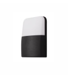 Kinkiety zewnętrzne - Luces Exclusivas SANLUCAR Zewnętrzna Ścienna LED 6W 230lm 3000K czarny/biały IP65 LE71399 - produkt 1