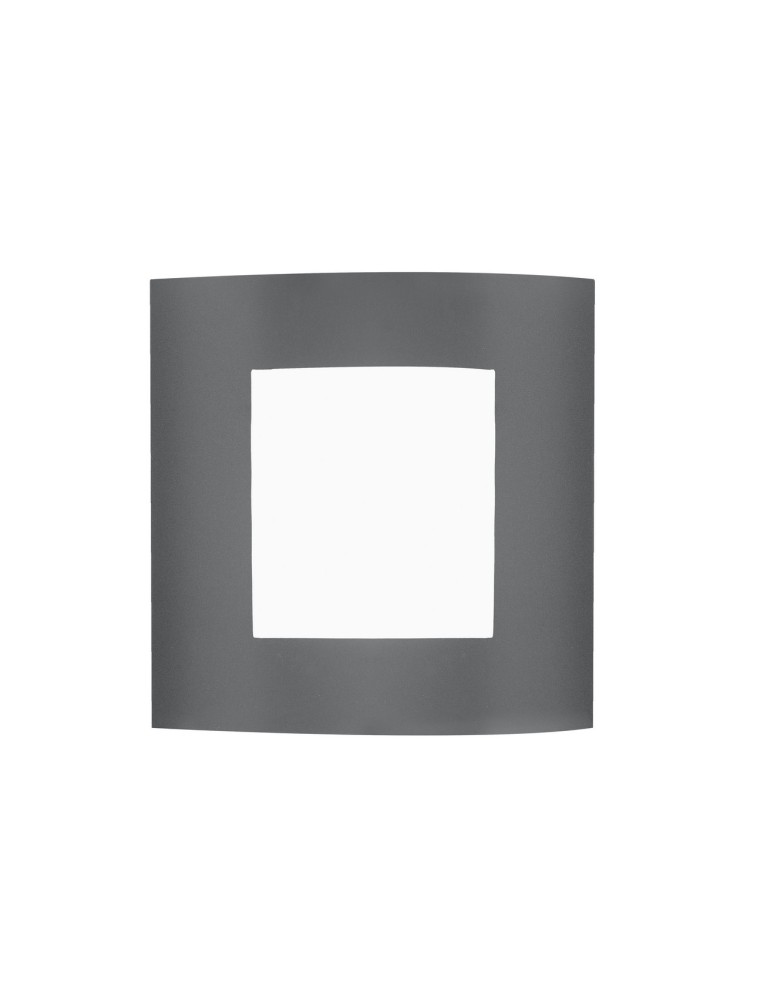 Kinkiety zewnętrzne - Luces Exclusivas SANTIAGO Zewnętrzna Ścienna 1xE27 LED ciemnoszary/biały IP44 LE71404 - produkt kolory-swiatla.pl 1