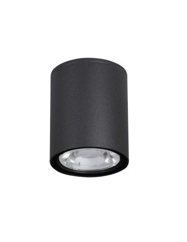 Luces Exclusivas SARAVENA Zewnętrzna Sufitowa LED 6W 520lm 3000K czarny IP65 LE71416