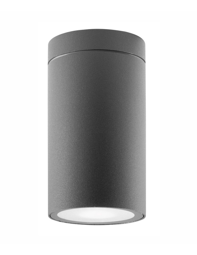Lampy zewnętrzne sufitowe - Luces Exclusivas SOGAMOSO Zewnętrzna Sufitowa 1xGU10 LED czarny IP54 LE71420 - produkt kolory-swiatla.pl 1