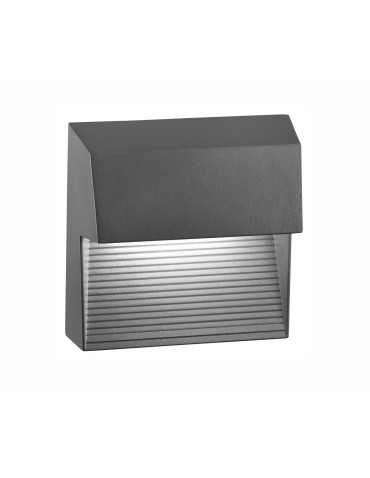 Luces Exclusivas TARTAGAL Zewnętrzna Ścienna LED 6W 480lm 3000K ciemnoszary IP54 LE71430