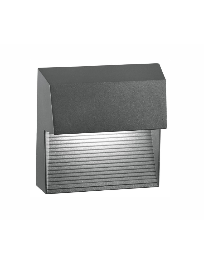 Kinkiety zewnętrzne - Luces Exclusivas TARTAGAL Zewnętrzna Ścienna LED 6W 480lm 3000K ciemnoszary IP54 LE71430 - produkt kolory-swiatla.pl 1