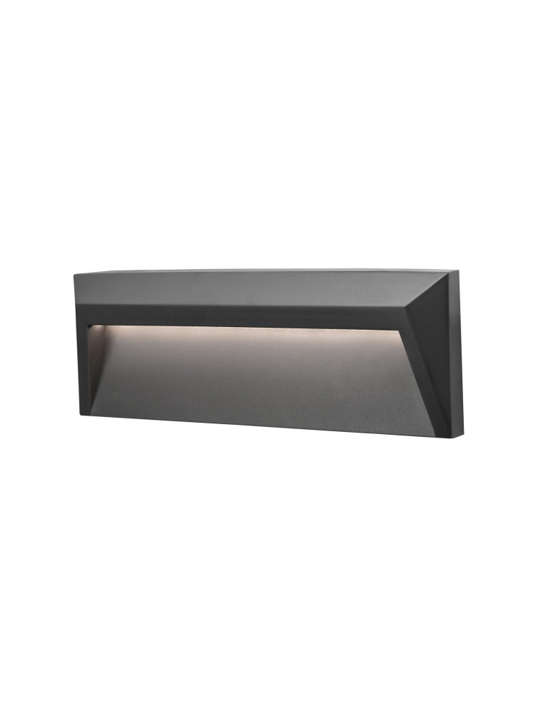 Lampy do oświetlania ścieżek - Luces Exclusivas ALAVA Zewnętrzna Ścienna LED 1.6W 100lm 3000K ciemnoszary IP65 LE71431 - produkt kolory-swiatla.pl 1