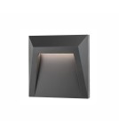 Lampy do oświetlania ścieżek - Luces Exclusivas ALAVA Zewnętrzna Ścienna LED 1.2W 90lm 3000K ciemnoszary IP65 LE71432 - produkt 1