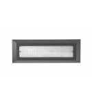 Oprawy do wbudowania w ściane - Luces Exclusivas TERRASSA Zewnętrzna Ścienna LED 4Watt 320lm 3000K ciemnoszary IP54 LE71434 - produkt 1