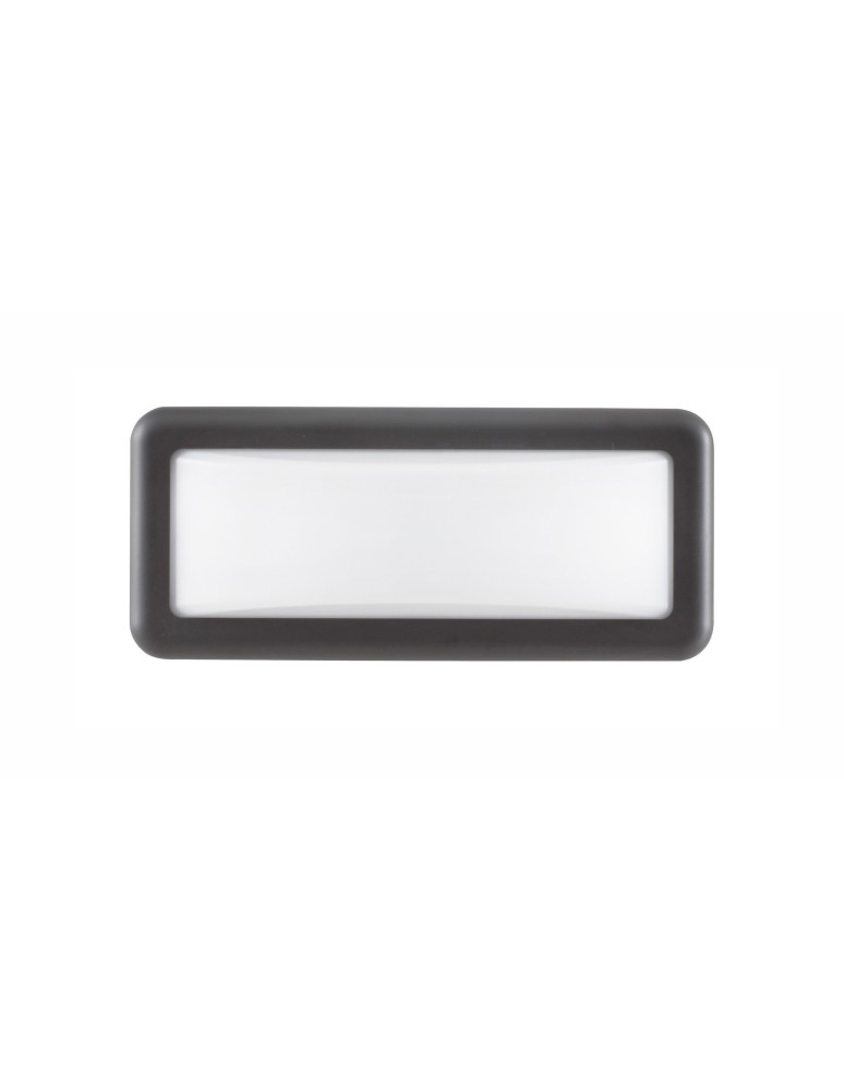 Oprawy do wbudowania w ściane - Luces Exclusivas TERRASSA Zewnętrzna Ścienna LED 4Watt 320lm 3000K ciemnoszary/biały IP54 LE71435 - produkt kolory-swiatla.pl 1