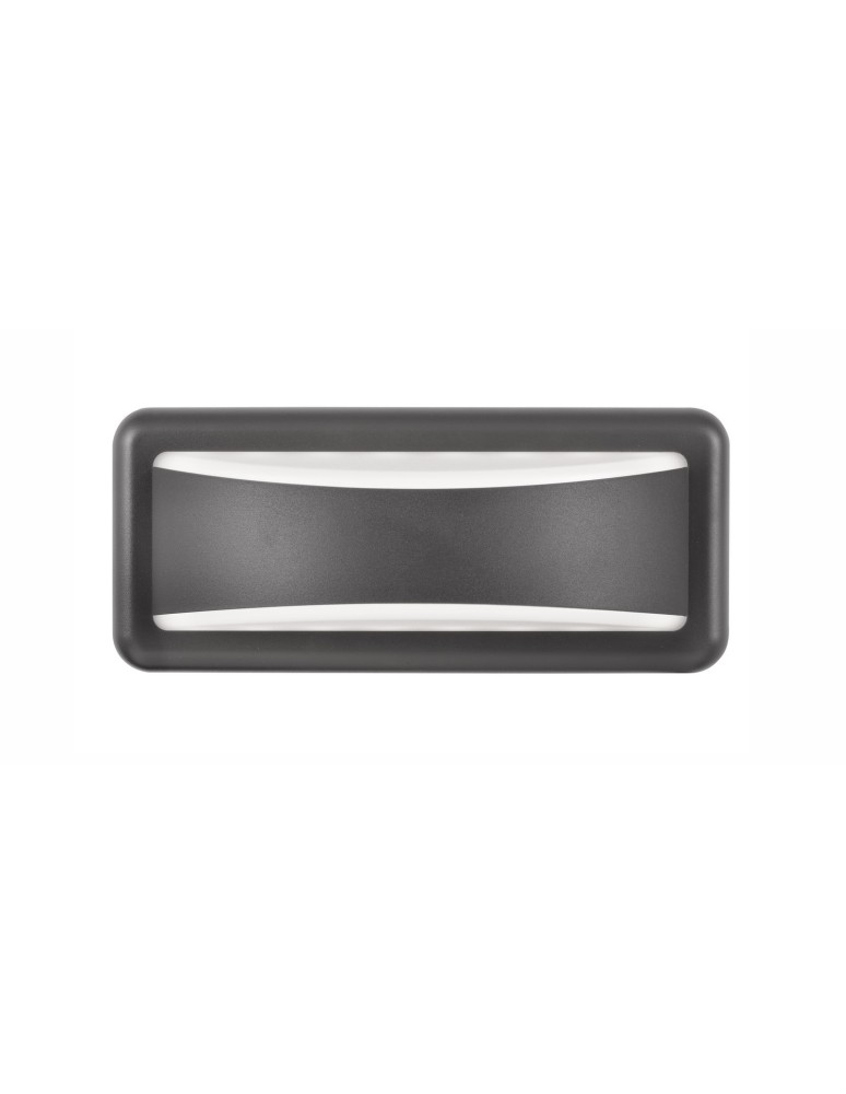 Kinkiety zewnętrzne - Luces Exclusivas TERRASSA Zewnętrzna Ścienna LED 4Watt 320lm 3000K ciemnoszary/biały IP54 LE71436 - produkt kolory-swiatla.pl 1