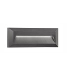 Oprawy do wbudowania w ściane - Luces Exclusivas TERRASSA Zewnętrzna Ścienna LED 2W 160lm 3000K ciemnoszary IP54 LE71438 - produkt 1