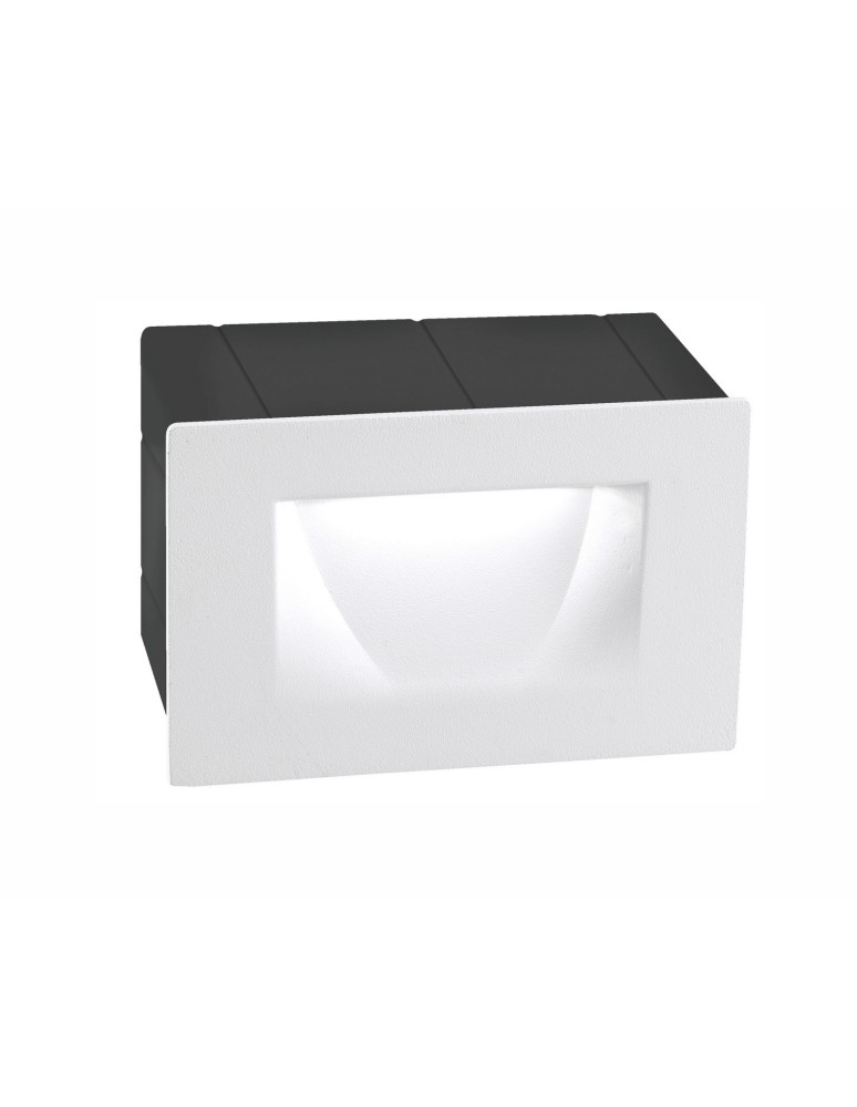 Oprawy do wbudowania w ściane - Luces Exclusivas TARTAGAL Zewnętrzna Ścienna LED 3W 270lm 3000K biały IP54 LE71445 - produkt kolory-swiatla.pl 1