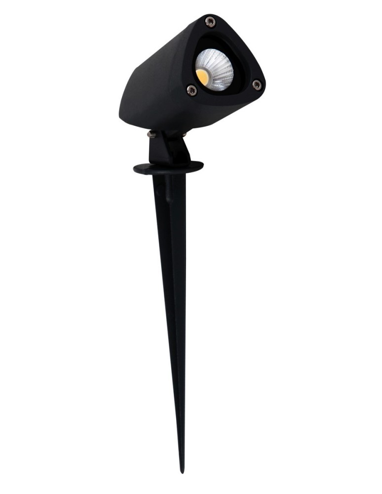 Lampy ogrodowe wbijane w ziemię (z klinem) - Luces Exclusivas TORREJON Zewnętrzna Stojąca LED 3W 180lm 3000K czarny IP65 LE71453 - produkt kolory-swiatla.pl 1