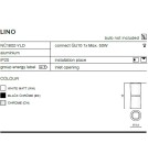 Reflektory sufitowe - Azzardo LINO WHITE 1xGU10 Reflektor Sufitowy Biały AZ1479 - produkt 3