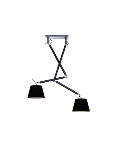 AZzardo ZYTA 2S Czarny MD2300-2S BK Wisząca