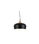 Lampy wiszące w stylu skandynawskim - Azzardo PARMA BLACK 1xE27 Wisząca Czarny AZ1331 - produkt 1